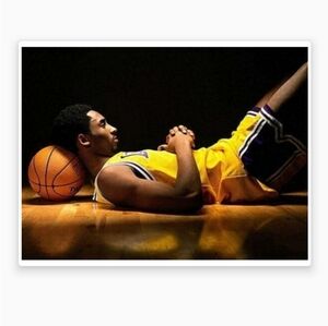 BRAND NEW!💯 KOBE BRYANT LAKERS OLD SCHOOL 8.5x11 ULTRA PREMIUM GLOSSY POSTER!🔥